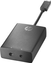 HP USB-C to 3 and 4.5 mm Adapter - Adapter für Kabel (USB-C, 3 mm & 4.5 mm DC Jack, männlich/weiblich, Schwarz, 0 - 40 °C,-40 - 70 °C)