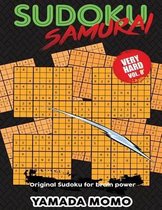 Sudoku Samurai Very Hard: Original Sudoku For Brain Power Vol. 8