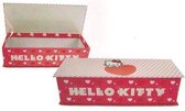 Boîte à crayons en carton Hello Kitty