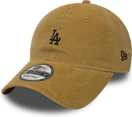 New Era Cap 9FORTY Los Angeles Dodgers Corduroy - One size - Unisex - Beige  | bol.com