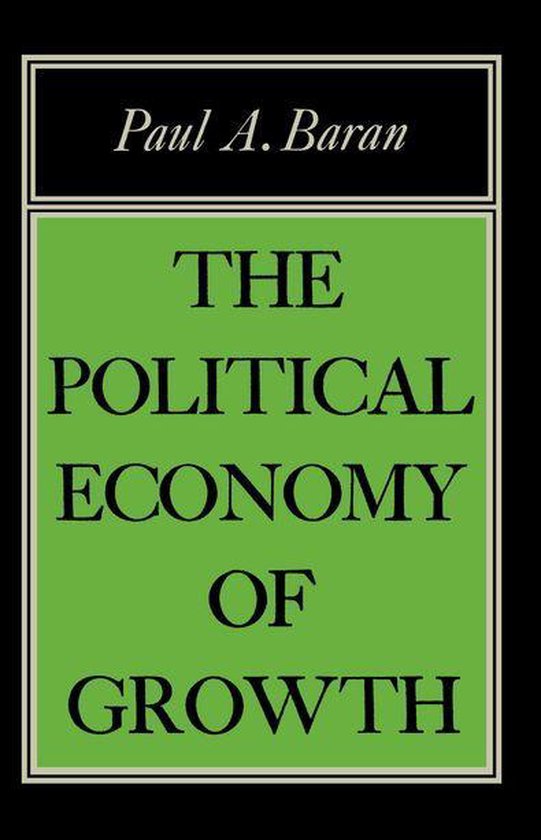 Political Econ of Growth - cover