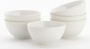 foto van Lite-Body Kom Hermes - 500ml - set van 6 - Wit