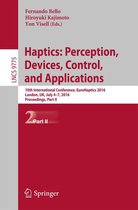 Lecture Notes in Computer Science 9775 - Haptics: Perception, Devices, Control, and Applications