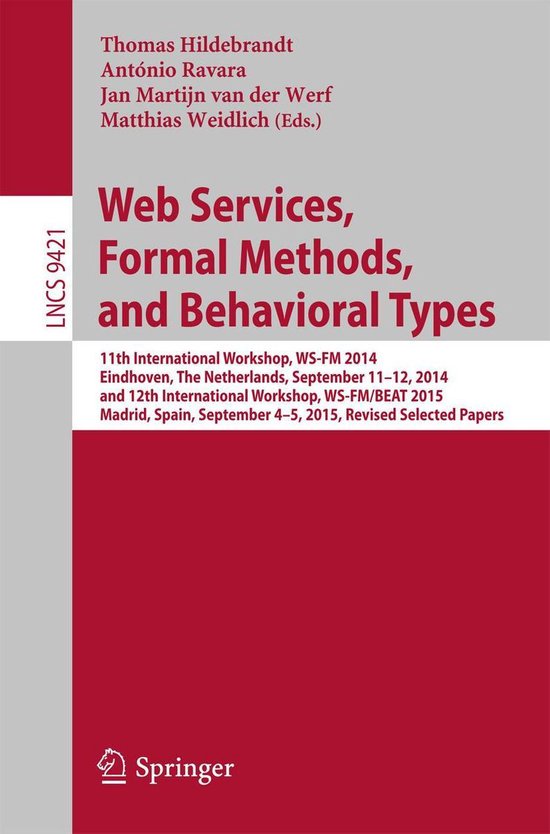 Springer Nature Proceedings Computer Science - Web Services, ... - cover