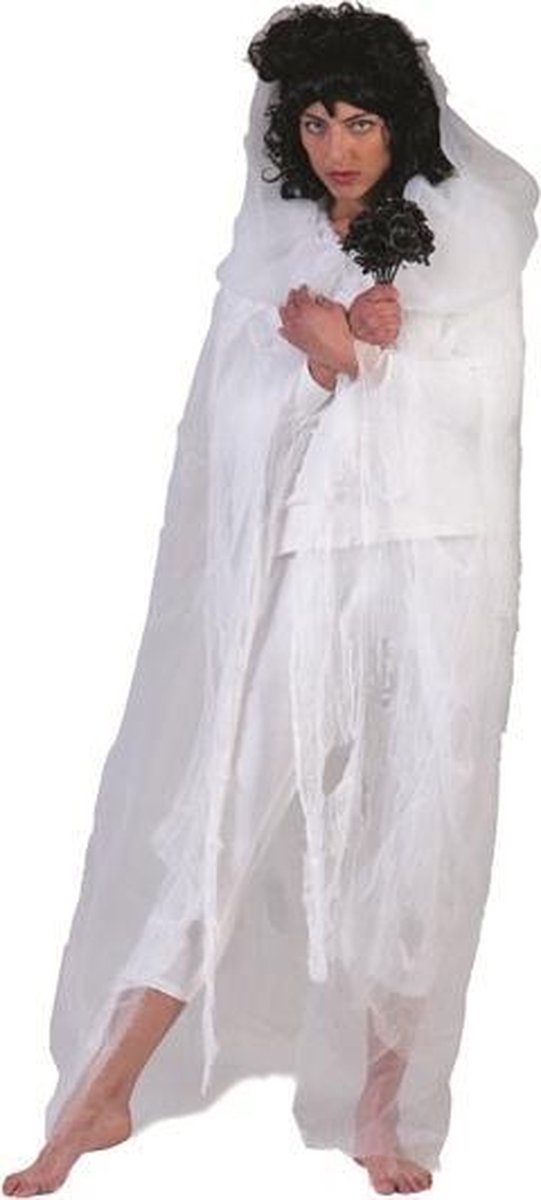 Halloween cape dode bruid