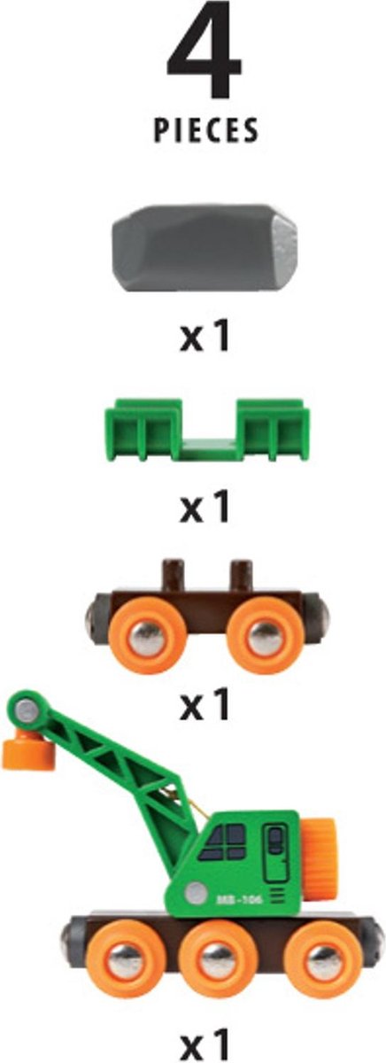 BRIO Kraanwagon - 33698 — afbeelding 2