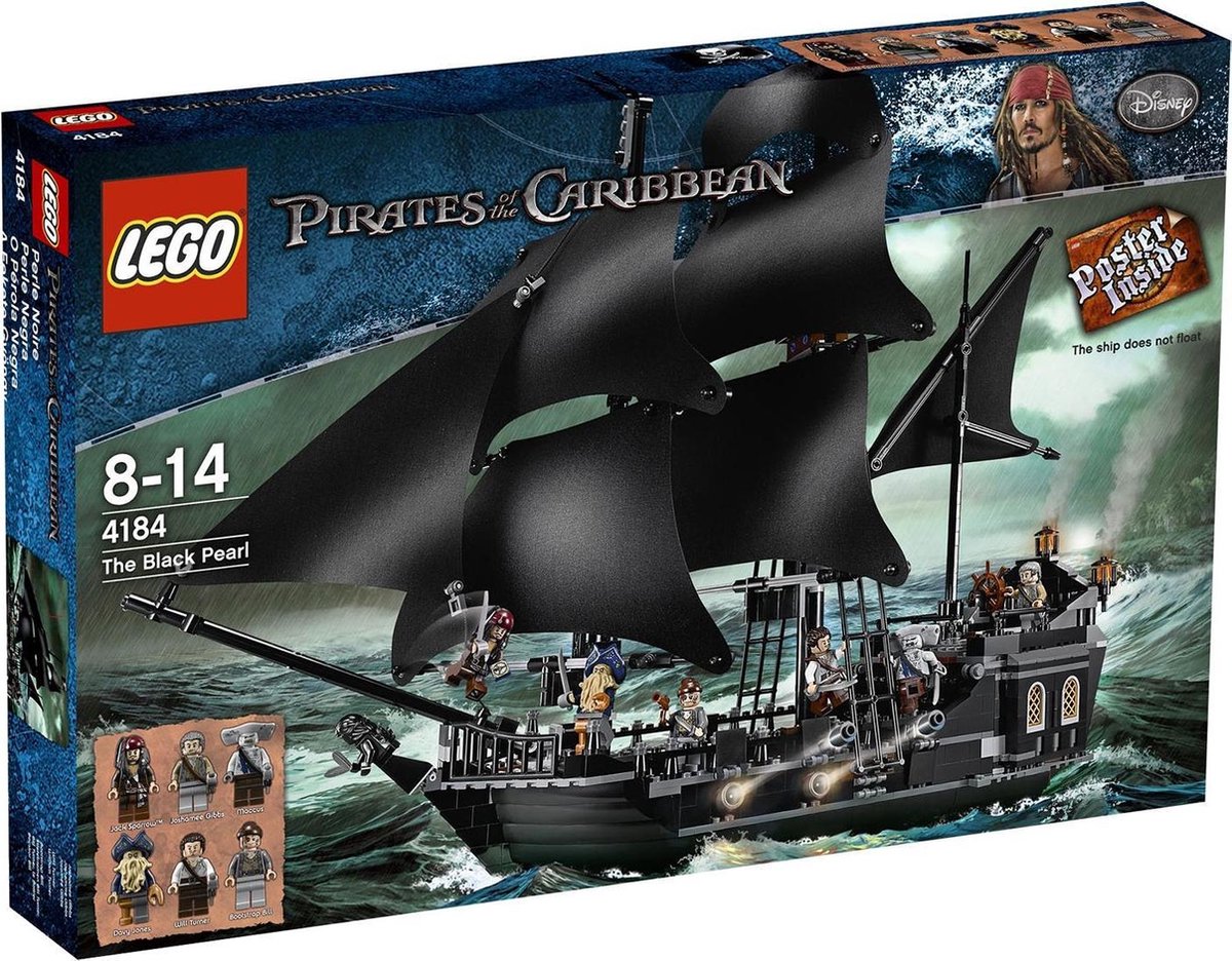 lego pirates of the caribbean sets black pearl