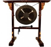 Gongstandaard voor gongs tot 40 cm - 83x85 - Hout