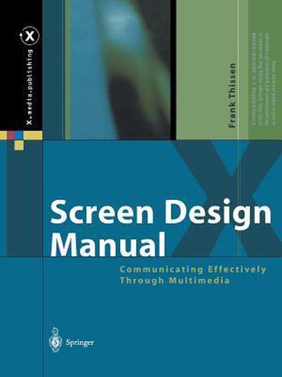 Screen Design Manual - cover