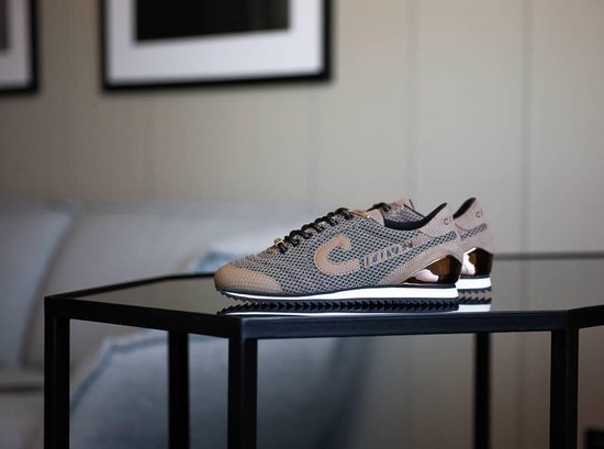 Cruyff Revolt taupe sneakers dames | bol.com