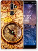 Nokia 7 Plus TPU Hoesje Design Kompas