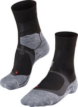 FALKE RU4 Endurance Cool Hardloopsokken anti blaren, anti zweet functioneel garen sportsokken dames zwart - Maat 41-42