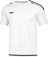 Jako Sportshirt - Maat M  - Mannen - wit/zwart