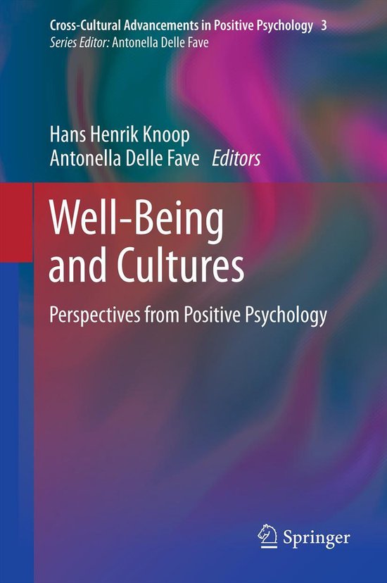 Cross-Cultural Advancements in Positive Psychology 3 - Well- ... - cover