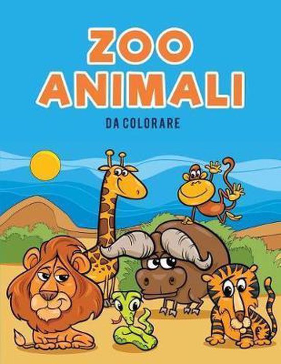 Zoo Animali da colorare - cover