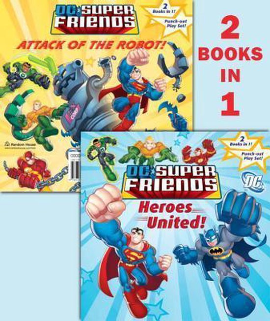 ISBN Heroes United!/Attack of the Robot (DC Super Friends), Anglais, Livre broché, 32 pages