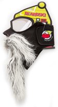 Beardski Snorremans - baardsjaal - skimasker - baardmuts - faceshield - gezichtsmasker - nekwarmer - Motor - Sportsjaal - Wintersport - Skiën - Snowboarden - Elastisch - One Size - Dames - He