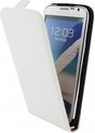 Mobiparts Premium Flip Case Samsung Note 2 White