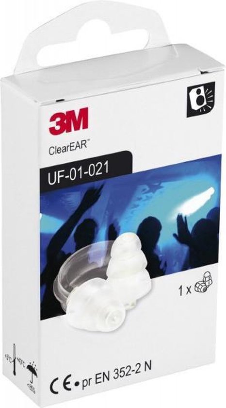 3M EAR - Soft FX - Transparant - Oordoppen - 3M