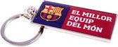 FC Barcelona Sleutelhanger 'El Millor Equip Del Mon'