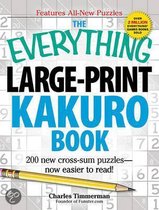 The Everything Large-Print Kakuro Book