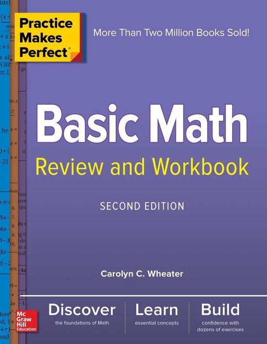 Practice Makes Perfect Basic Math Review and Workbook, Secon ... - cover