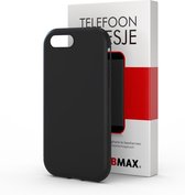 BMAX Hoesje Zwart geschikt voor iPhone 7 Plus / 8 Plus | Dun en beschermend telefoonhoesje | Case