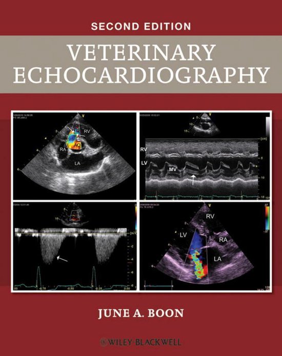 Veterinary Echocardiography - cover