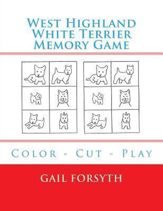 West Highland White Terrier Memory Game