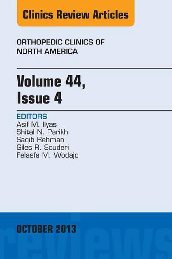 The Clinics: Orthopedics Volume 44-4 - Volume 44, Issue 4, A ... - cover
