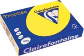 6x Clairefontaine TrophÃ©e Intens A4 zonnegeel, 80gr, pak a 500 vel