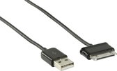 Data en Oplaadkabel Samsung 30-Pins Male - USB A Male 1.00 m Zwart