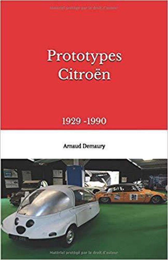 Prototypes Citroën - cover