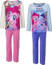Disney meisjes velours pyjama My little pony roze 2125  - 98