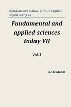 Fundamental and Applied Sciences Today VII. Vol. 3