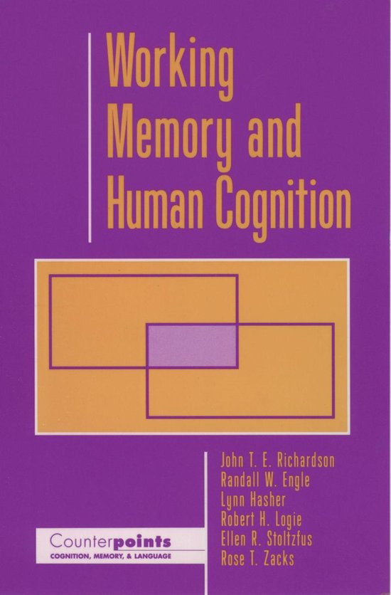 Counterpoints: Cognition, Memory, and Language - Working Mem ... - cover