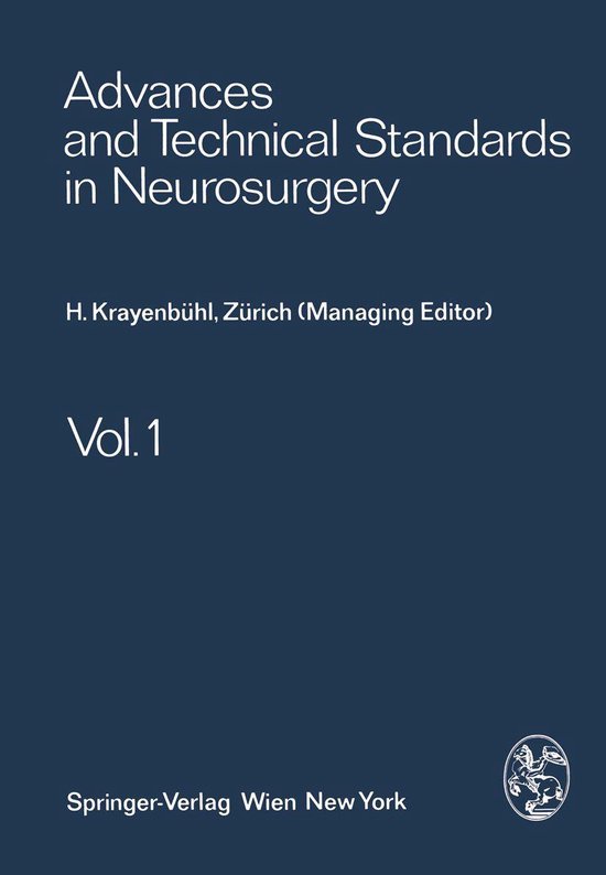 Medicine (R0) - Advances and Technical Standards in Neurosur ... - cover