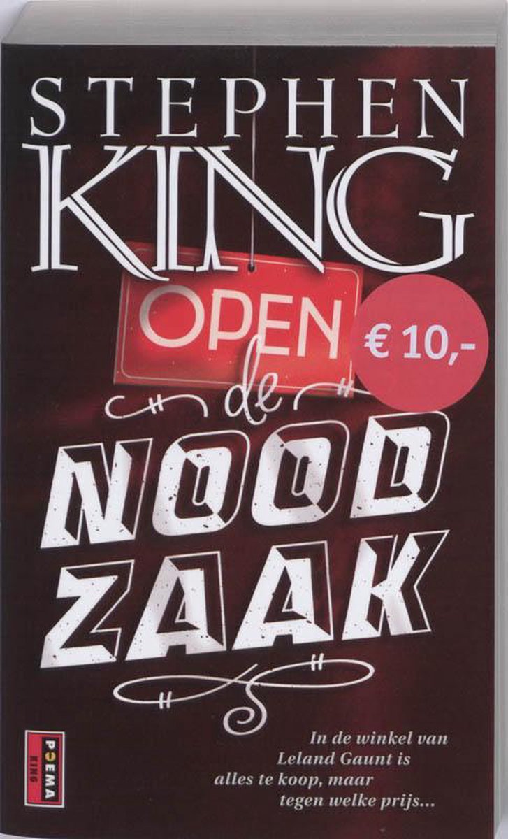 Omslag van De Noodzaak