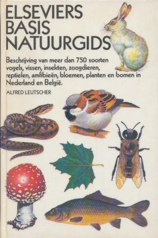 Omslag van Elseviers basis natuurgids door A. Leutscher