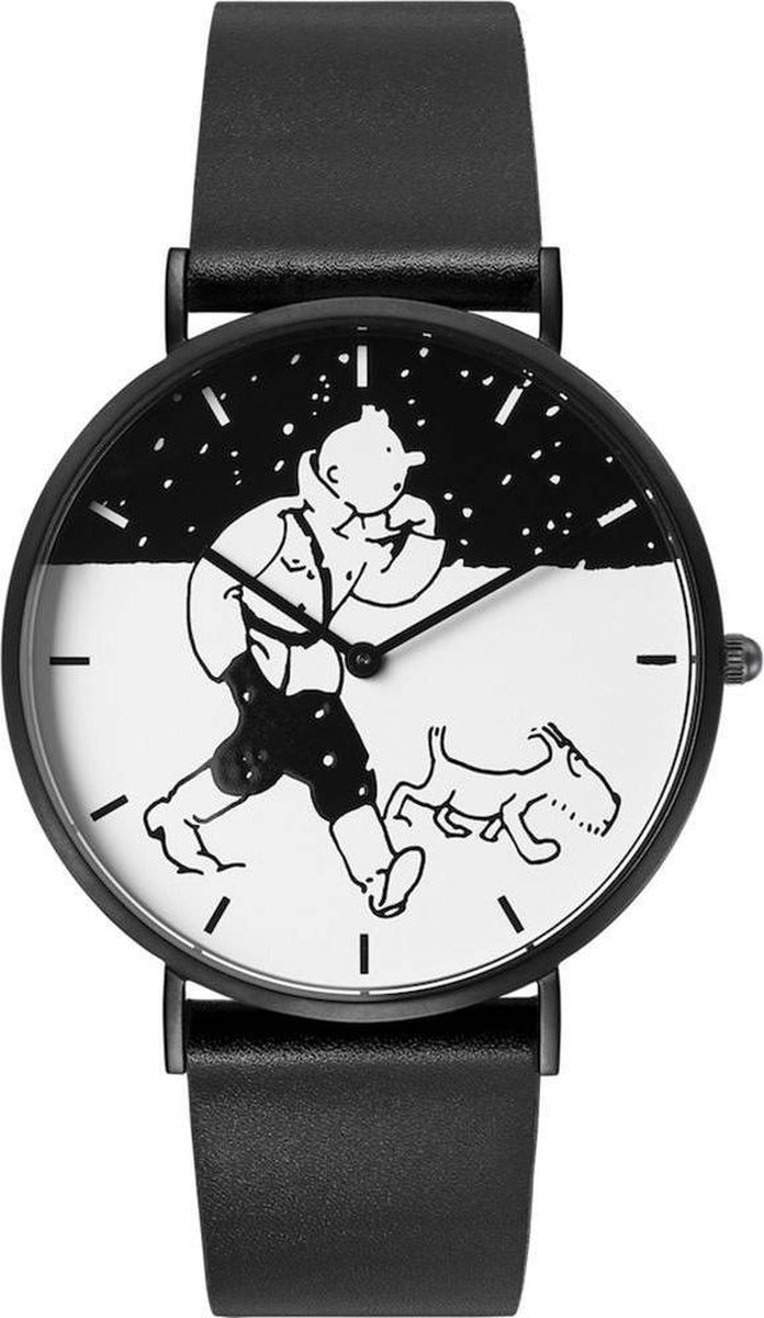 Ice-Watch IW015311 Horloge - Leer - Zwart - 43 mm