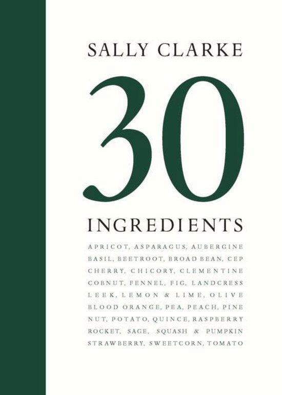 Sally Clarke 30 Ingredients - cover