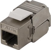 DELTACO MD-112, FTP Cat6a Keystone-connector, afgeschermd, 22-26AWG, 