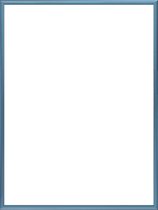 Homedecoration Almelo - Cadre photo - Format photo - 23 x 73 cm - Bleu acier