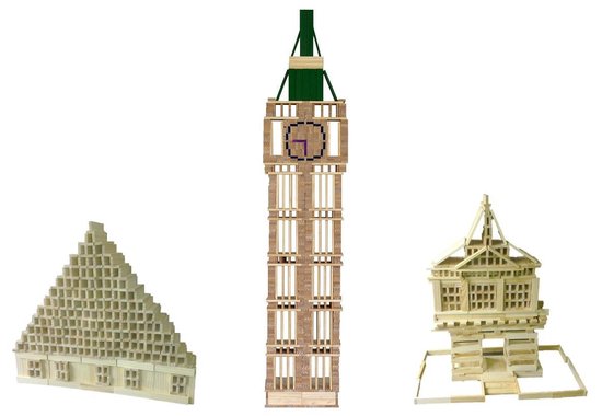 PlayBrix 500st in doos van Miniland — afbeelding 2