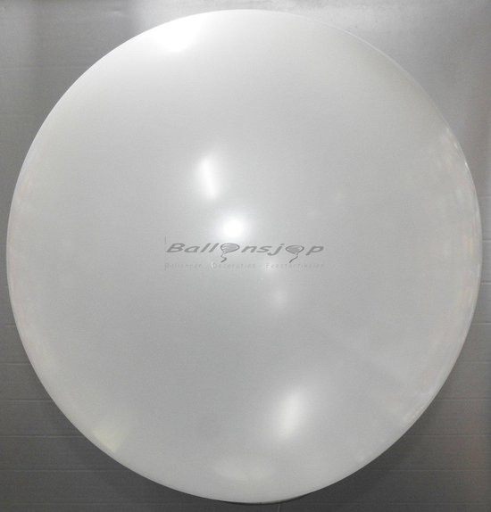 reuze ballon 80 cm 32 inch transparant