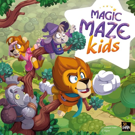 Boek: Magic Maze Kids, geschreven door Sit Down!