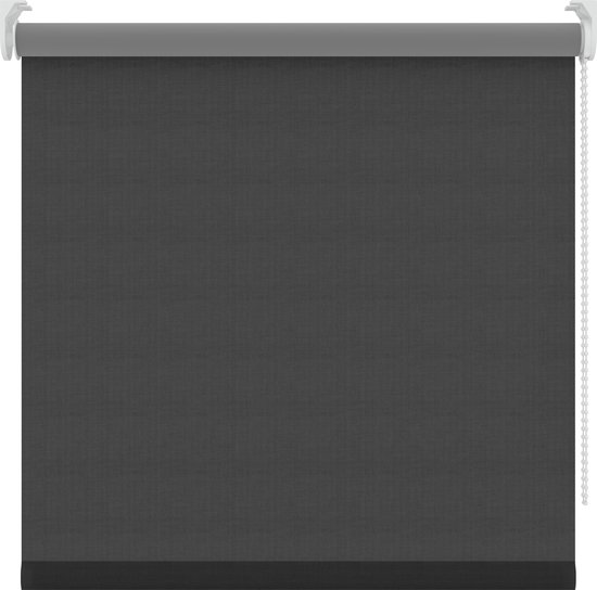 BloomTheRoom rolgordijn - Grijszwart - Lichtdoorlatend - 60x190 cm