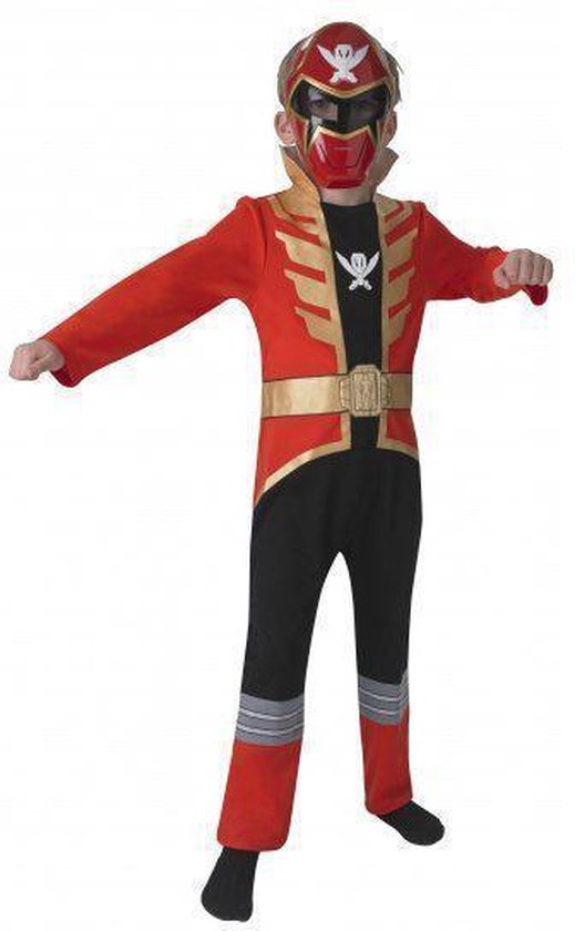 Rood Power Ranger kostuum voor kinderen M (5-6 jaar) | bol.com