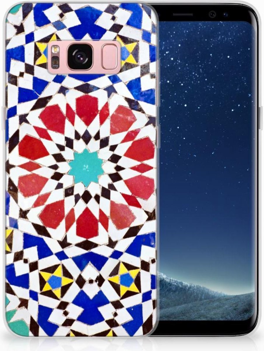 Samsung Galaxy S8 TPU Siliconen Hoesje Mozaïek