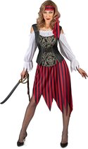 LUCIDA - Zigeuner piraten kostuum voor vrouwen - S